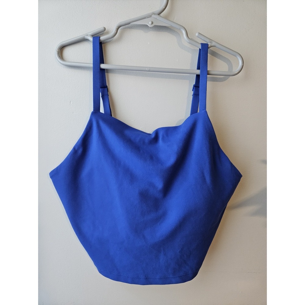 Offline By Aerie Sports Bra W/Padding Royal Blue Sz S NWT - Picture 1 of 4